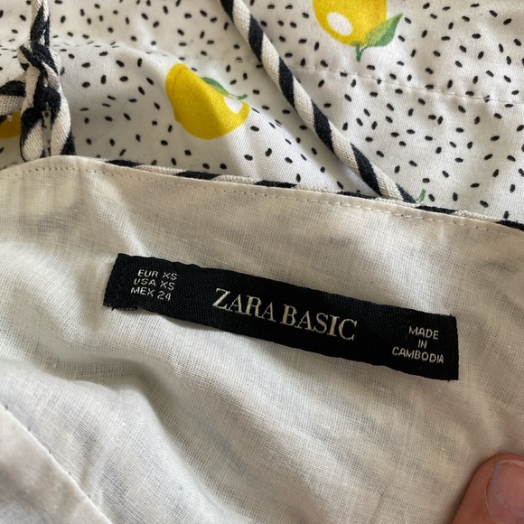 Zara Striped Midi Dress : size XS - Picture 3 of 3